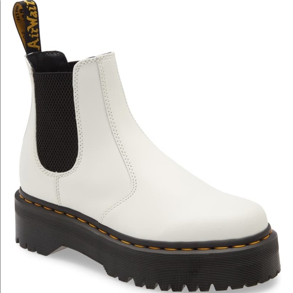 Dr. Martens Shoes - Dr. Martens quad platform Chelsea ankle boots 7